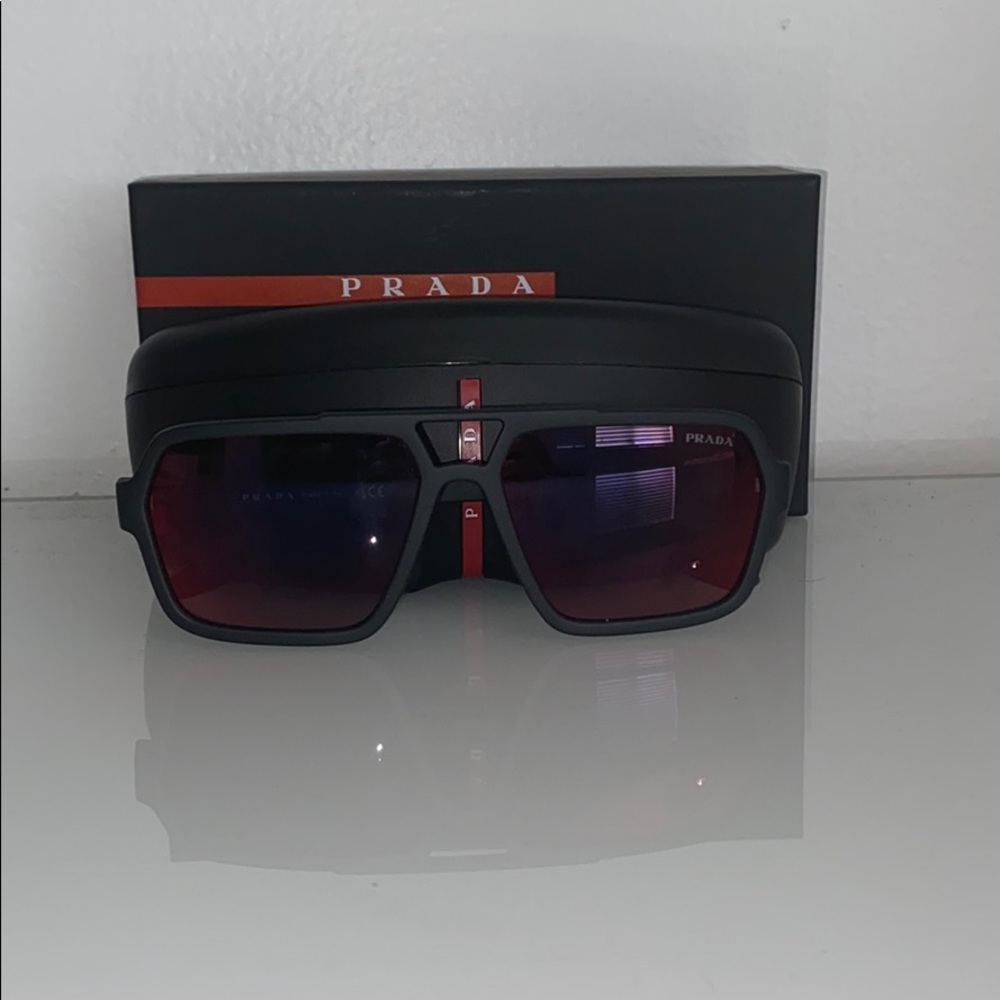 Prada Linea Rossa sunglasses RUBBER